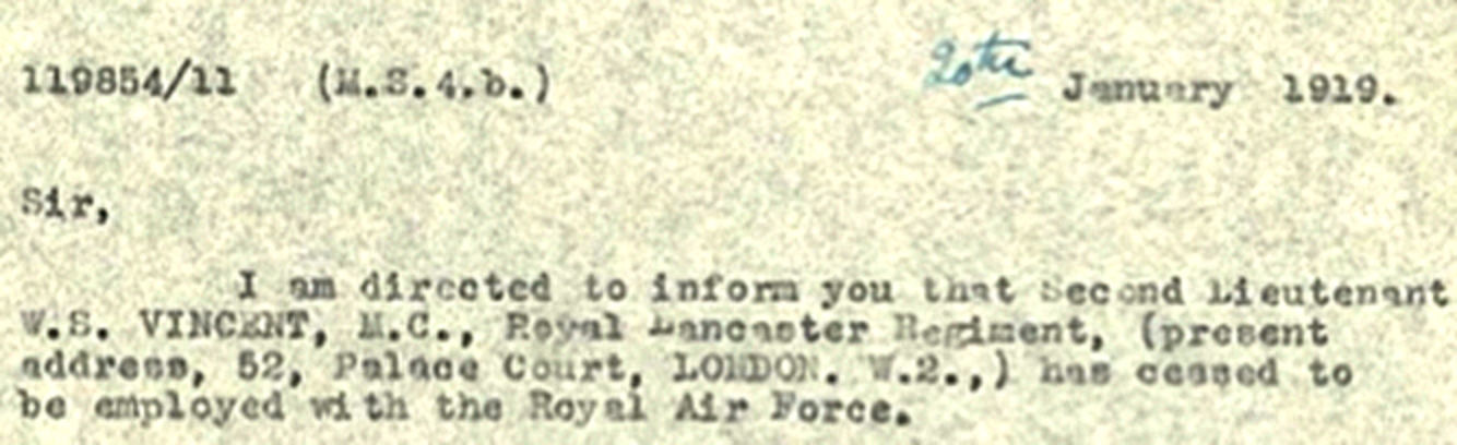 Letter to Commanding Officer 3rd Bn. K.O.R.L.R.